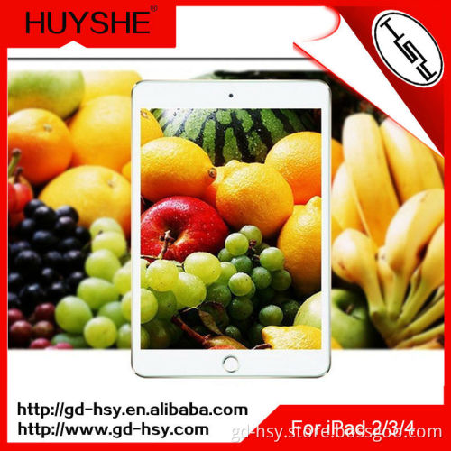 HUYSHE Premium tempered glass screen protector for ipad 2/3/4,high clear glass.